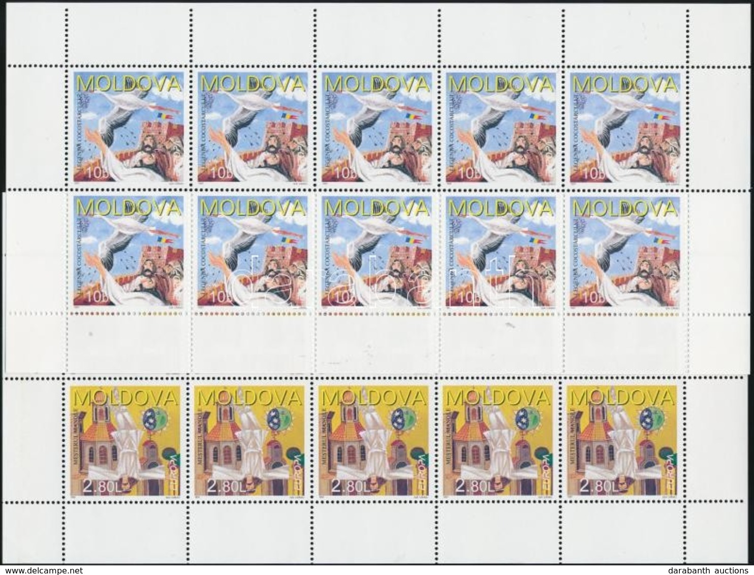 ** 1997 Európa CEPT: Mondák és Legendák Kisívsor Mi 236-237 - Other & Unclassified