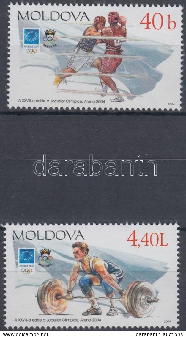 ** 2004 Nyári Olimpia, Athén Sor Mi 495-496 - Otros & Sin Clasificación