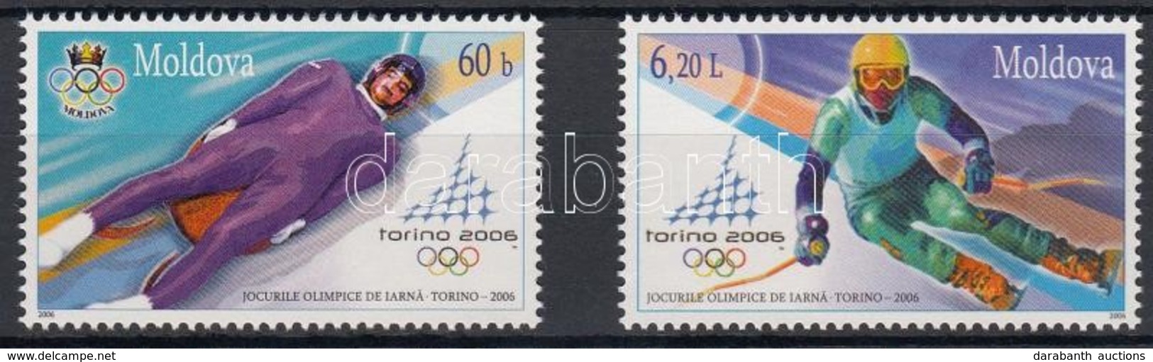 ** 2006 Téli Olimpia, Torino Sor Mi 536-537 - Altri & Non Classificati