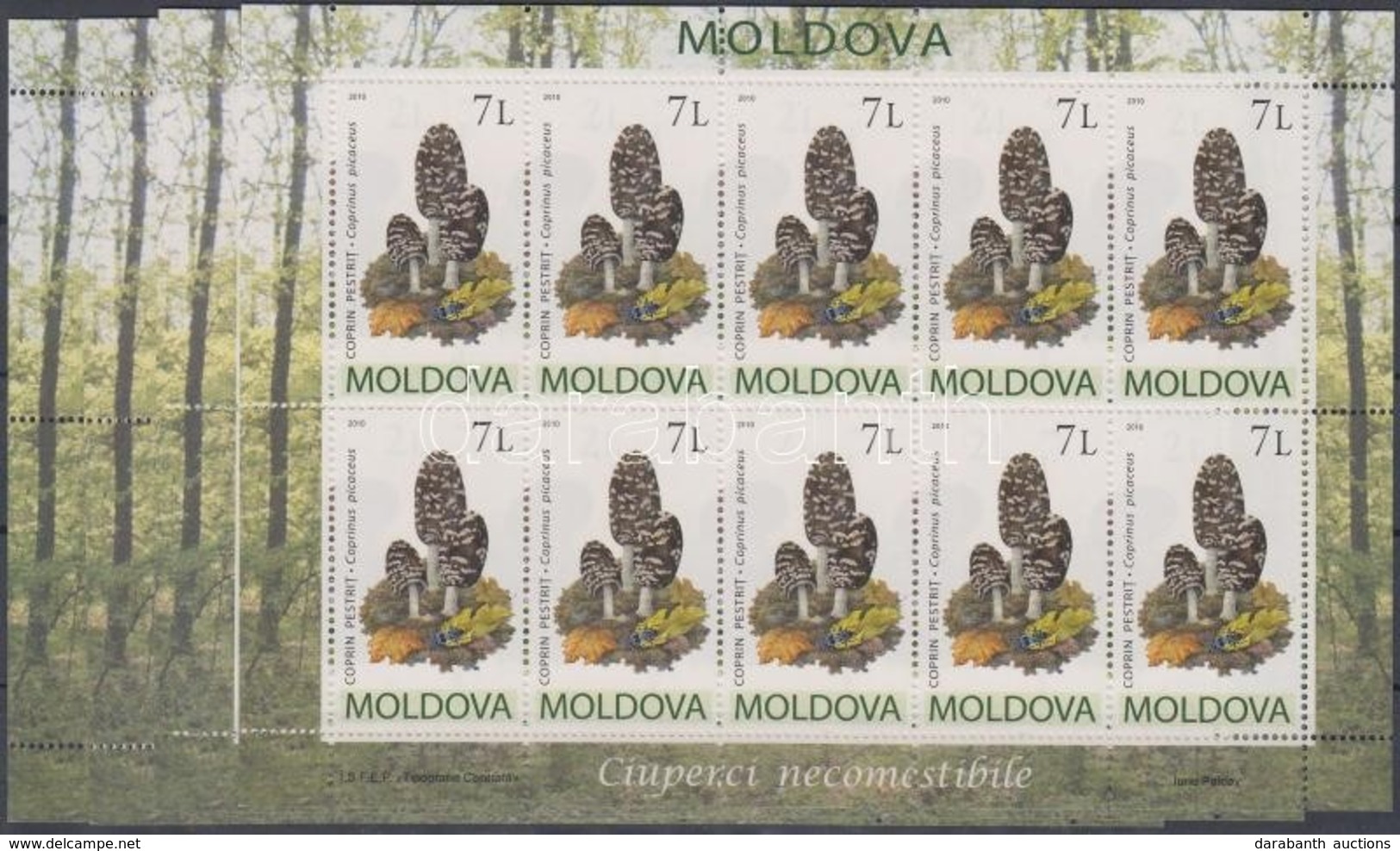 ** 2010 Gombák Kisív Sor Mi 694-697 - Altri & Non Classificati