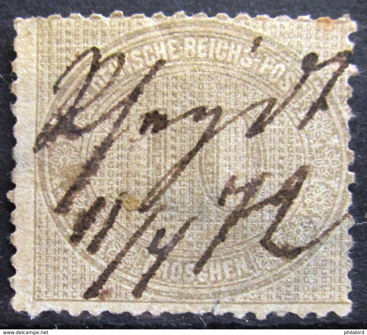 ALLEMAGNE Empire                   N° 26  Aminci                     OBLITERATION PLUME (O.P) - Used Stamps