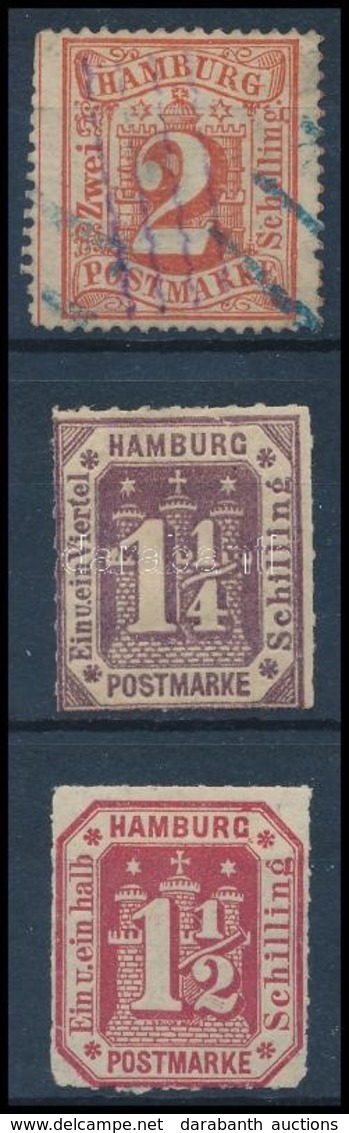 * O 1864-1866 Mi 13, 20, 21 (Mi EUR 85,-) - Sonstige & Ohne Zuordnung