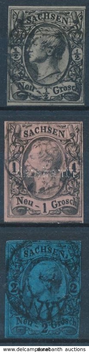 O 1855 Mi 8-10 (Mi EUR 41,-) - Altri & Non Classificati