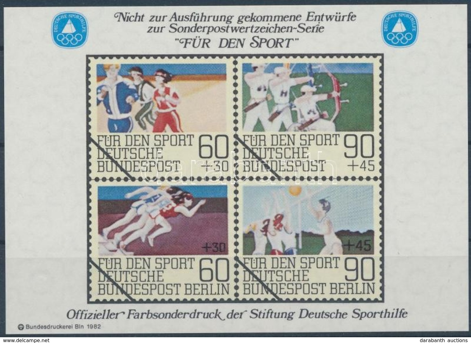 ** 1982 Sporthilfe Emlékív - Other & Unclassified