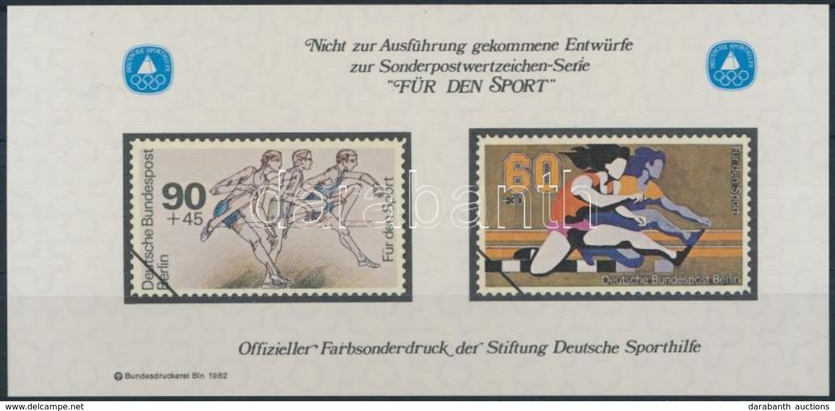 ** 1982 Sporthilfe Emlékív - Other & Unclassified