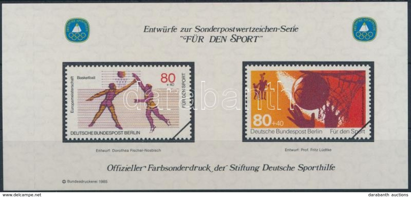 ** 1985 Sporthilfe Emlékív - Altri & Non Classificati