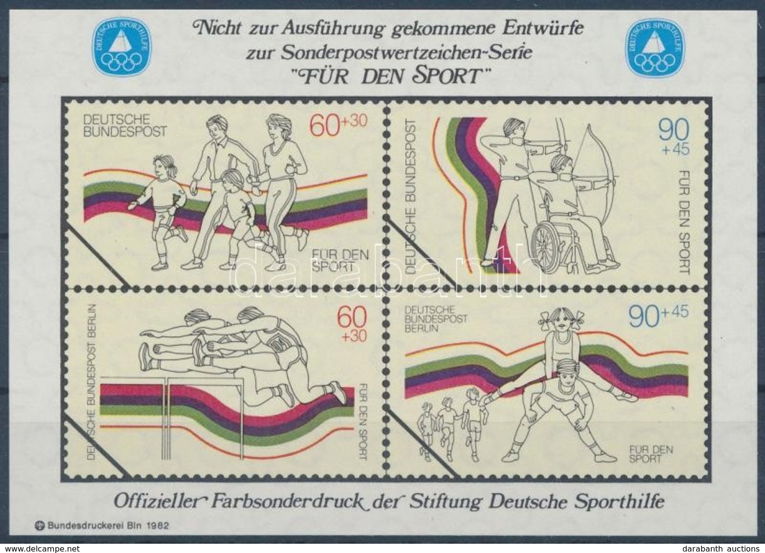 ** 1982 Sporthilfe Emlékív - Sonstige & Ohne Zuordnung