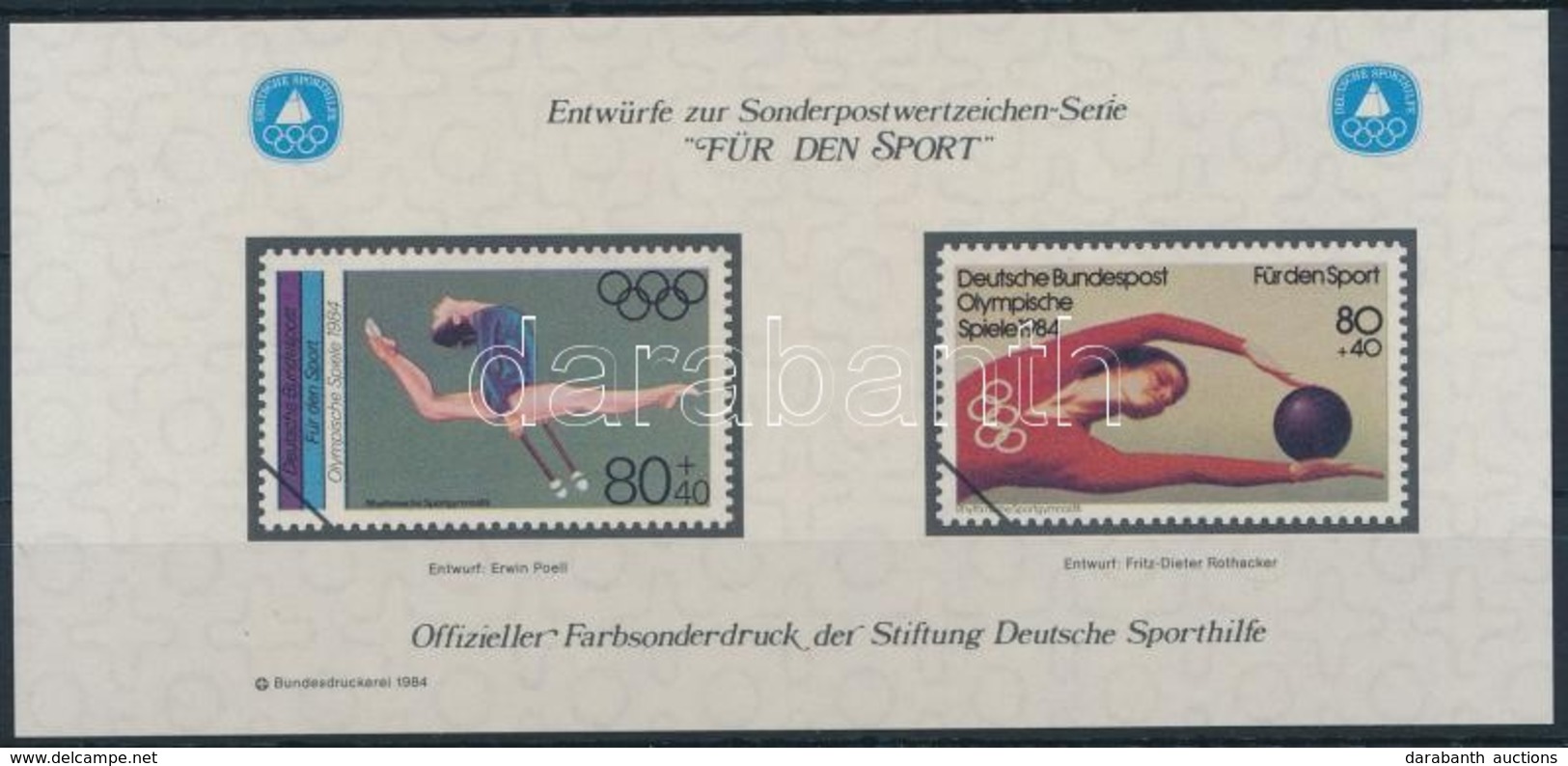 ** 1984 Sporthilfe Emlékív - Other & Unclassified