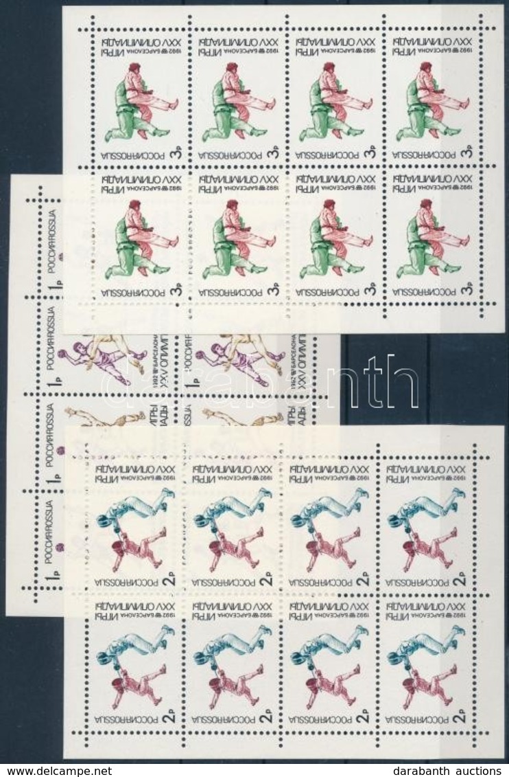 ** 1992 Nyári Olimpia Kisívsor Mi 245-247 - Other & Unclassified