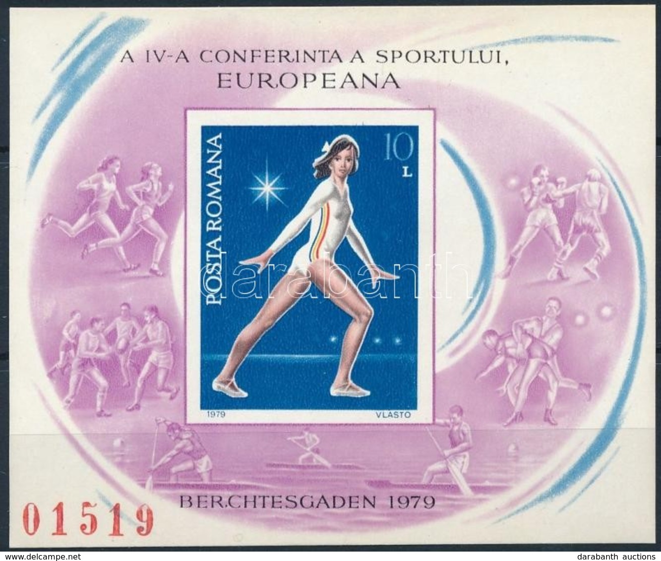 ** 1979 Európai Sportkonferencia Blokk Mi 160 - Altri & Non Classificati