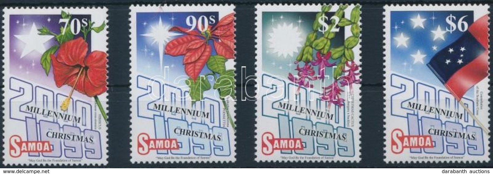 ** 1999 Karácsony és Ezredforduló Sor,
Christmas And Millenium Set
Mi 910-913 - Other & Unclassified