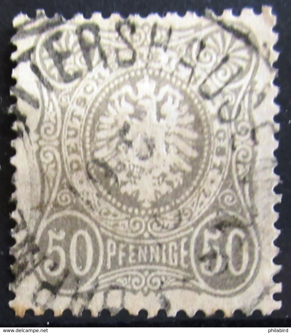 ALLEMAGNE Empire                   N° 35                     OBLITERE - Used Stamps