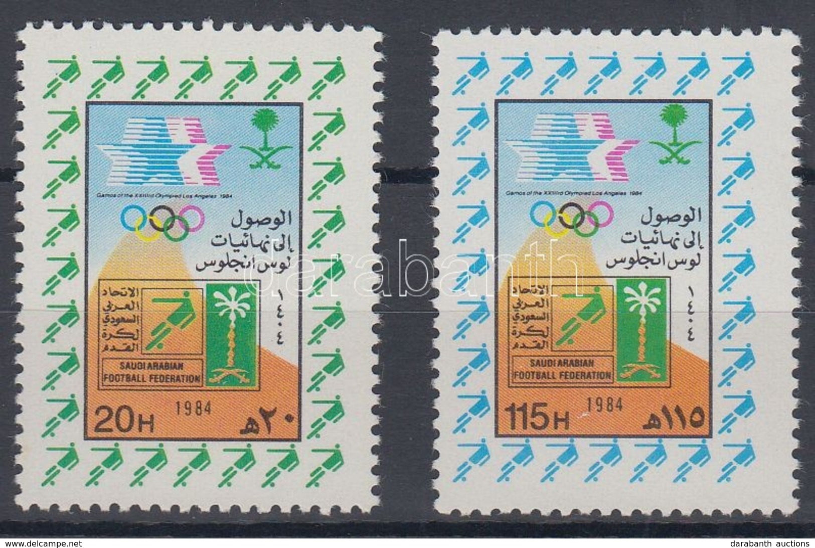 ** 1984 Los Angeles-i Olimpia Sor Mi 790-791 - Sonstige & Ohne Zuordnung