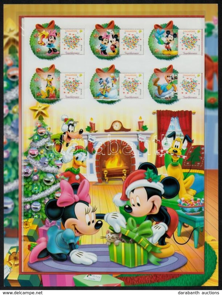 ** 2006 Disney Karácsony 2 Kisív (Micimackó és Mickey Mouse),
Disney Christmas 2 Minisheets (Winnie-the-Pooh And Mickey  - Other & Unclassified