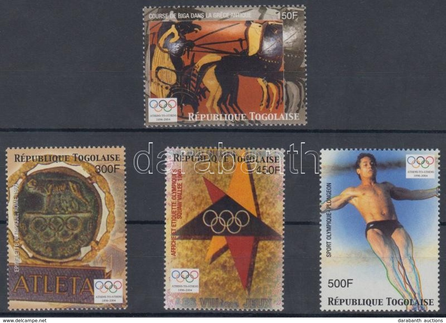 ** 2004 Nyári Olimpia, Athén Sor Mi 3249-3252 - Altri & Non Classificati