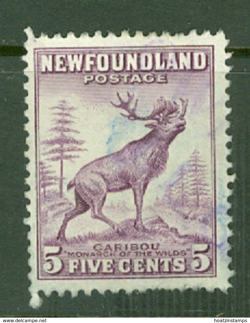 Newfoundland: 1941/44   Pictorial  SG280a   4c   [Perf: 12½]   Used - 1908-1947