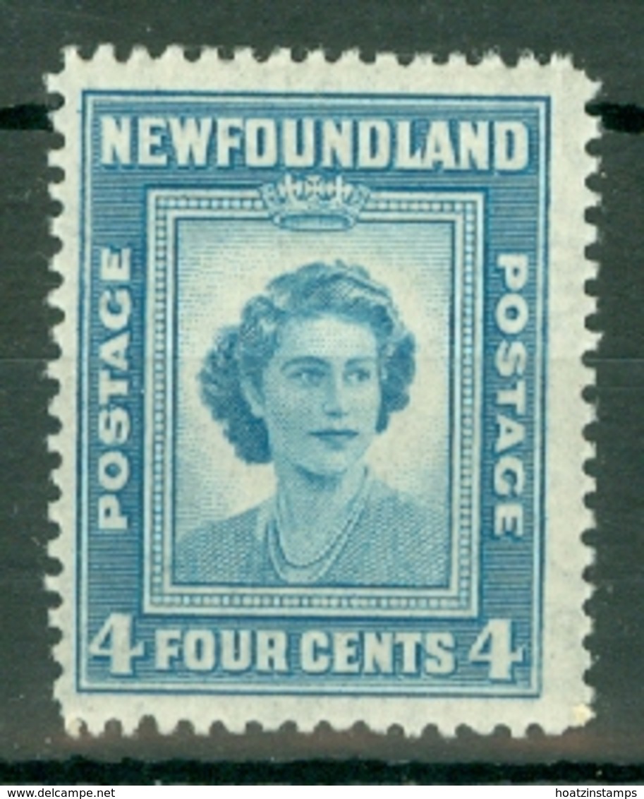 Newfoundland: 1947   Princess Elizabeth's 21st Birthday  SG293   4c   MH - 1908-1947