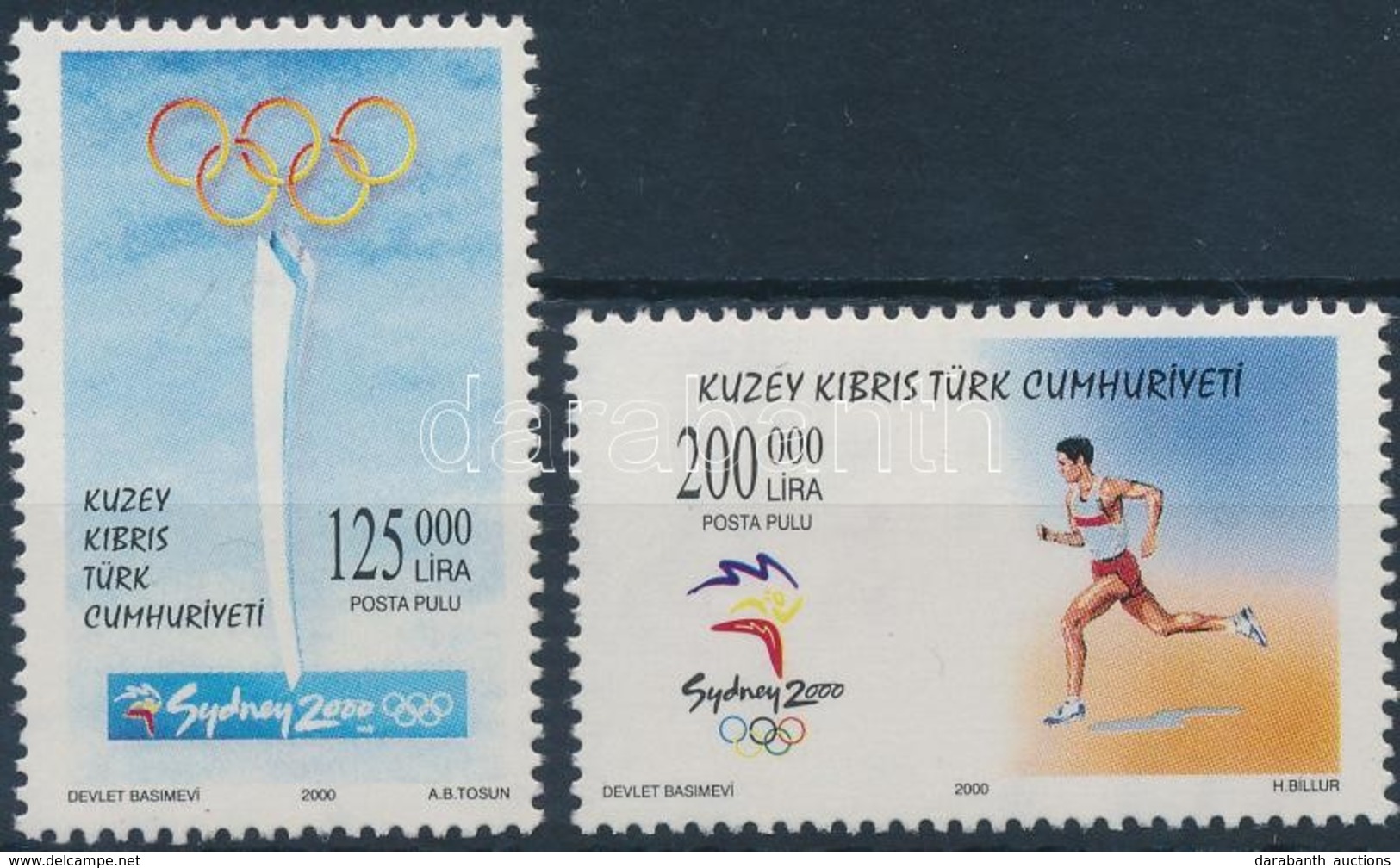 ** 2000 Olimpia Sor Mi 521-522 - Other & Unclassified