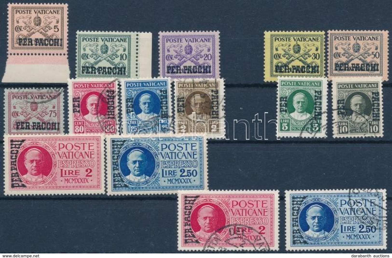 ** * O 1931 Csomagszállító Sor Mi 1-15 (Mi EUR 93,9) (25c és 2,50L Nélkül) - Other & Unclassified