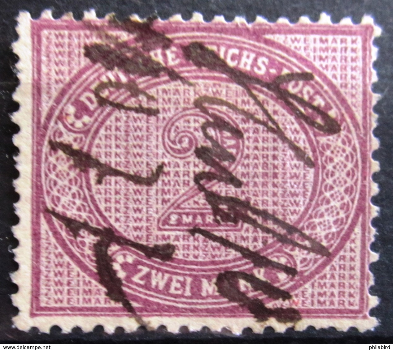 ALLEMAGNE Empire                   N° 43                     OBLITERATION PLUME (O.P) - Used Stamps