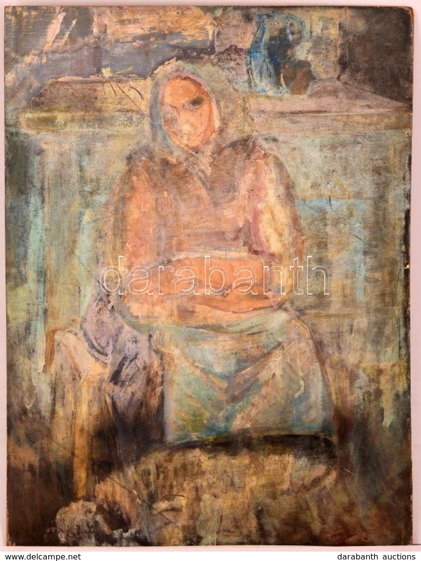 Jelzés Nélkül: Konyhában Olaj, Farost, 60×80 Cm - Autres & Non Classés