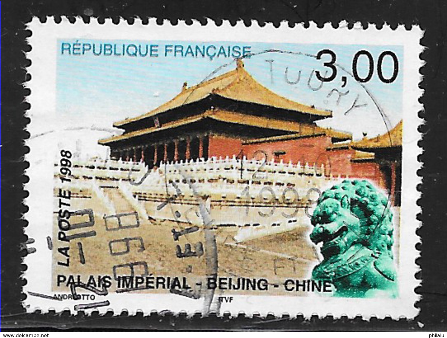 FRANCE 3173 Palais Impérial - PÉKIN BEIJING CHINE - Usados