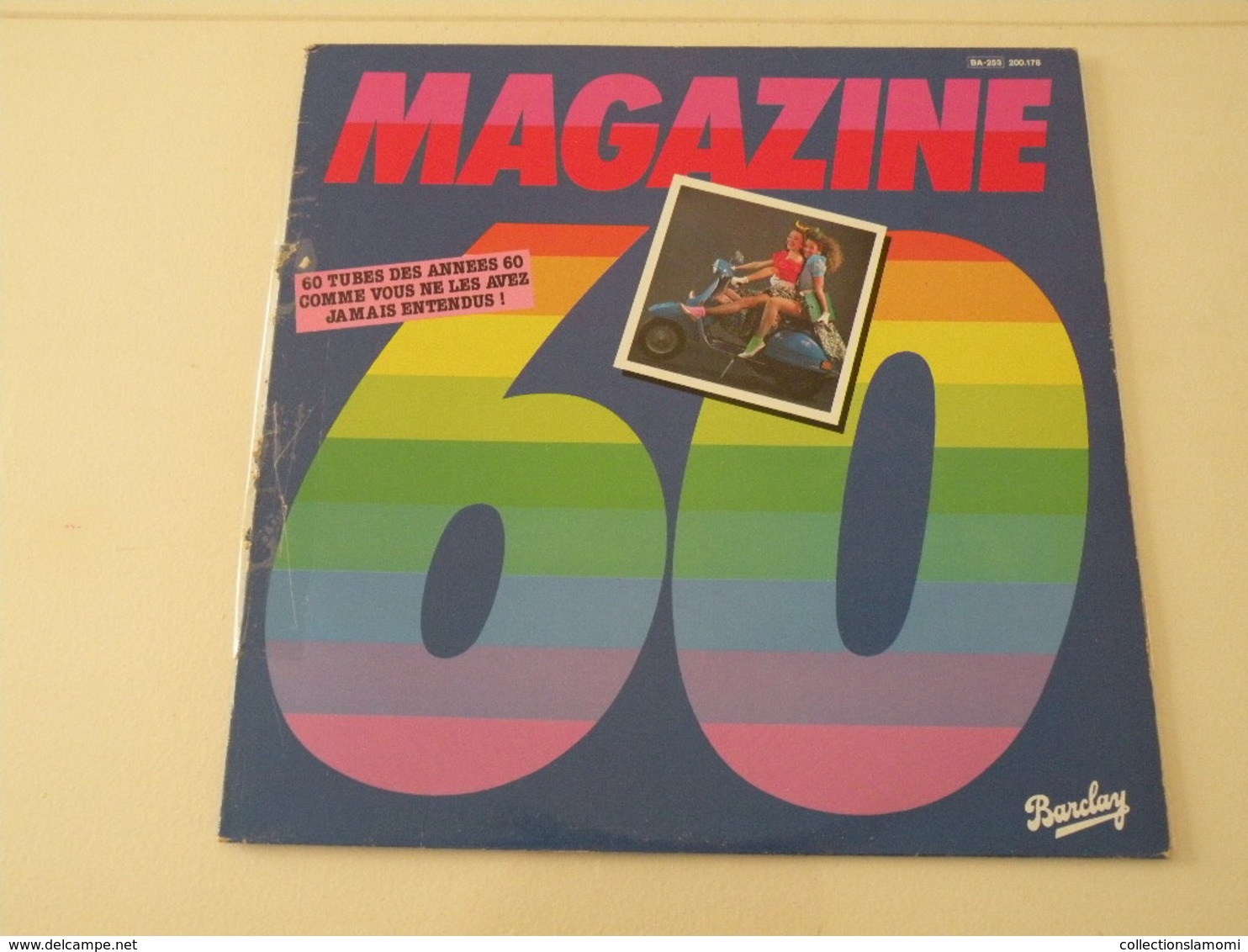 Magazine 60 Tubes Des Années 60 - (Titres Sur Photos) - Vinyle 33 T LP - Hit-Compilations