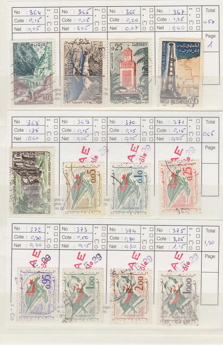 CARNET A CHOIX ALGERIE - Collections (en Albums)