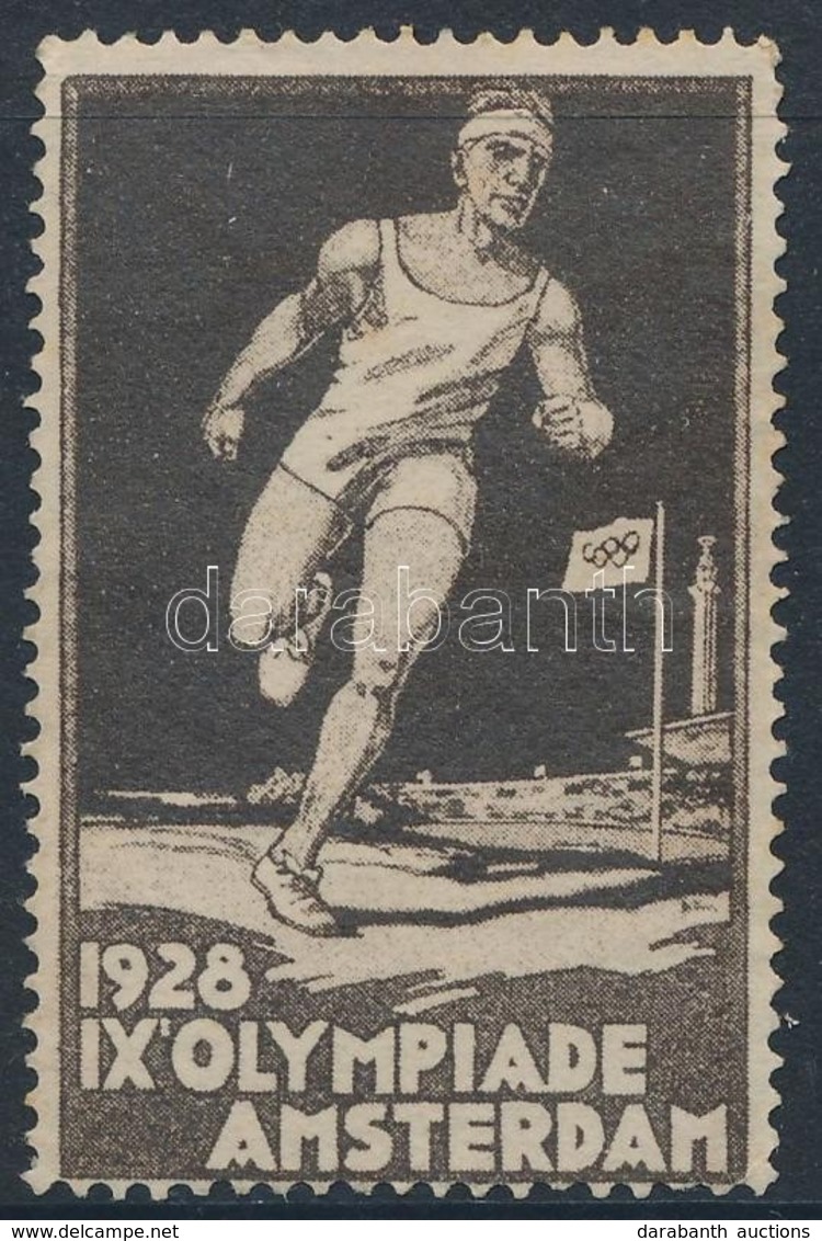 1928 Amszterdami Olimpia Levélzáró - Ohne Zuordnung