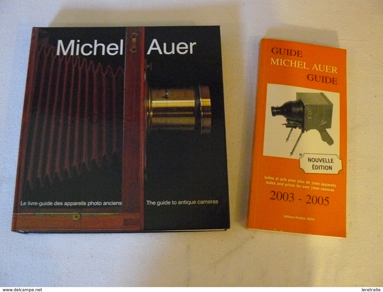 GUIDE Michel Auer Des Appareils Photo Anciens.1990 Et Index Des Prix 2003/2005 - Woordenboeken