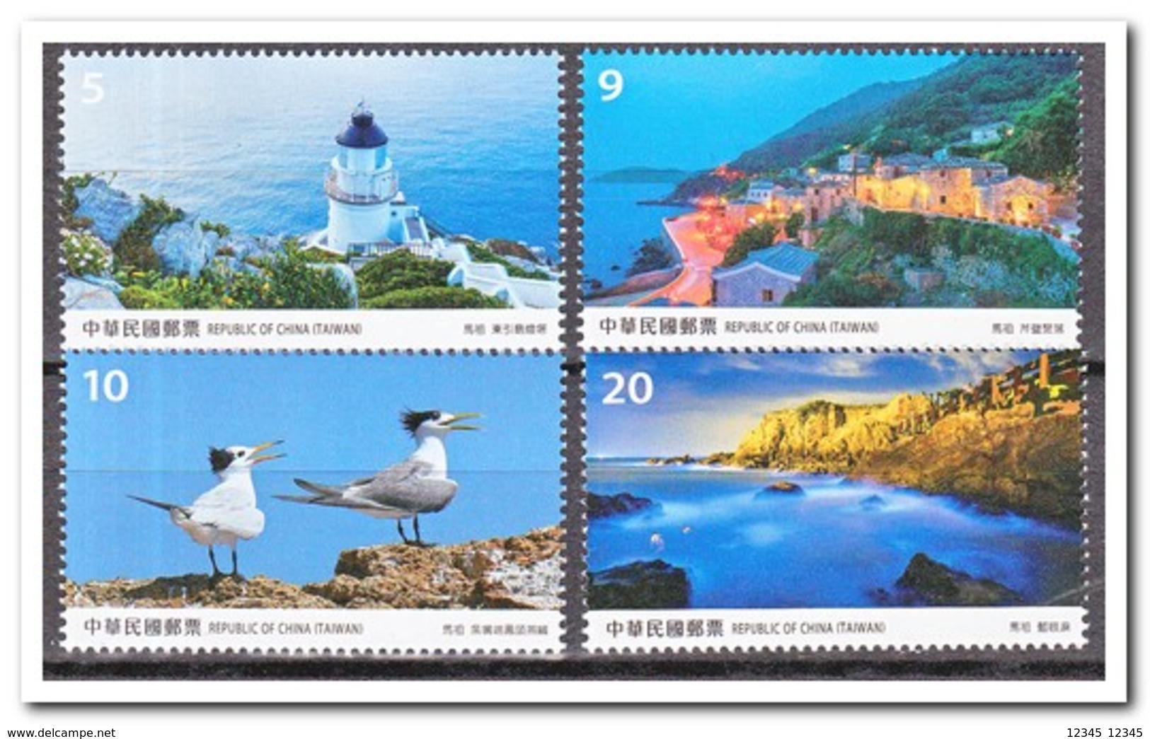 Taiwan 2017, Postfris MNH, Nature, Lighthouse, Birds - Ongebruikt