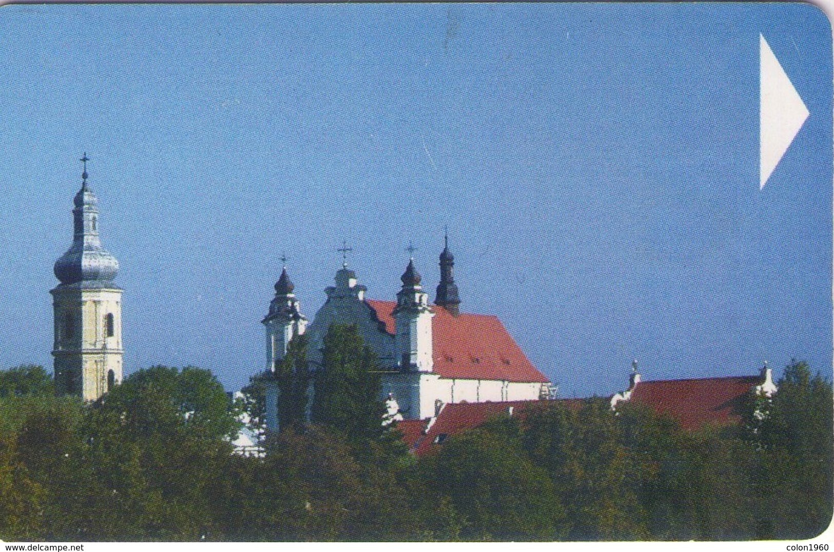 BIELORRUSIA. BY-BLT-115. Pinsk. Monastry. 90U. 2004-04. (005). - Wit-Rusland