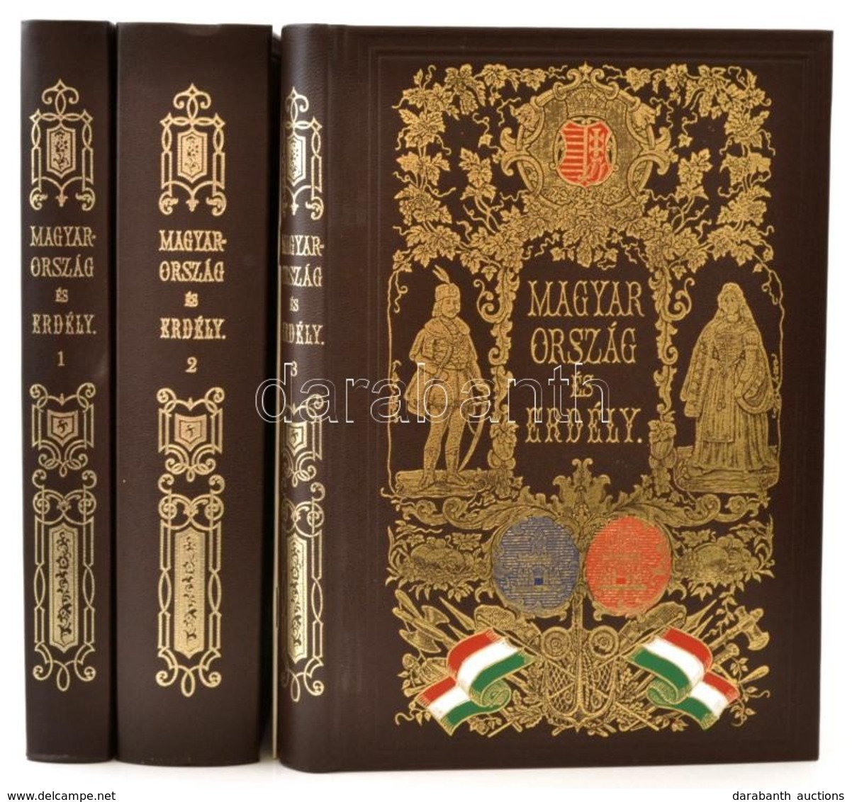 Hunfalvy János: Magyarország és Erdély Eredeti Képekben. 1-3. Köt. Bp., 1986, Európa. Reprint Kiadás, Kísérőfüzettel. Mű - Non Classés