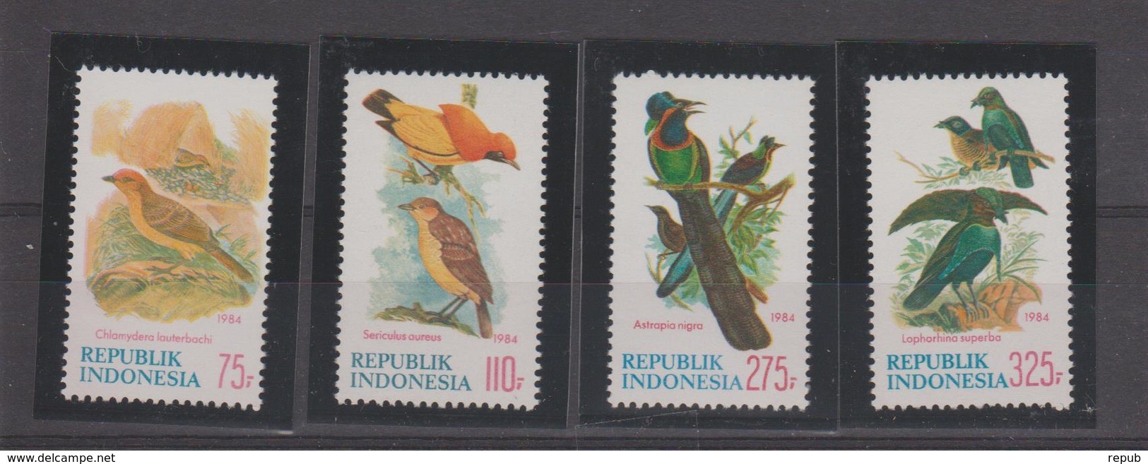 Indonésie 1984 Oiseaux Série 1042-45 4 Val ** MNH - Indonésie