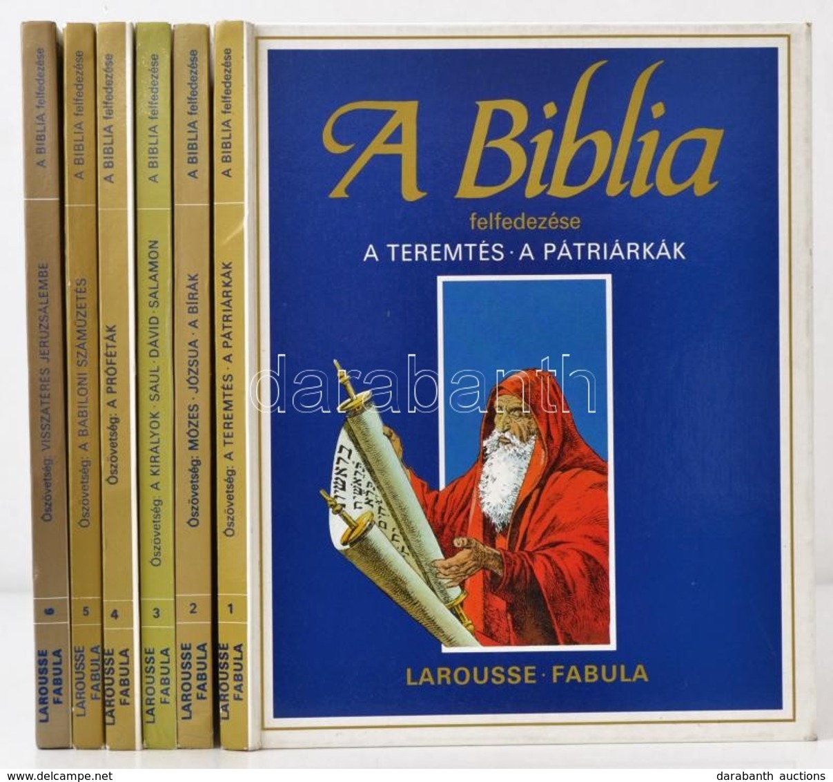 A Biblia Felfedezése. Az Ószövetség 1-6. Kötet. Feldolgozta: Étienne Dahler. Fordította: Havas Fanny. Bp.,1988-1991, Lar - Ohne Zuordnung