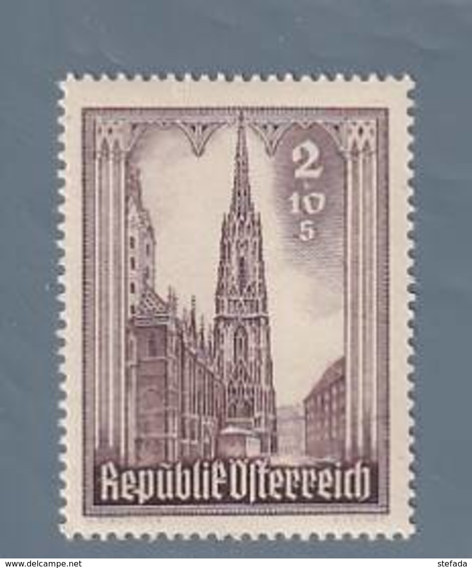 AUSTRIA  AUTRICHE ÖSTERREICH MNH** 1946   S. STEFANO 2+10 SCH - Neufs