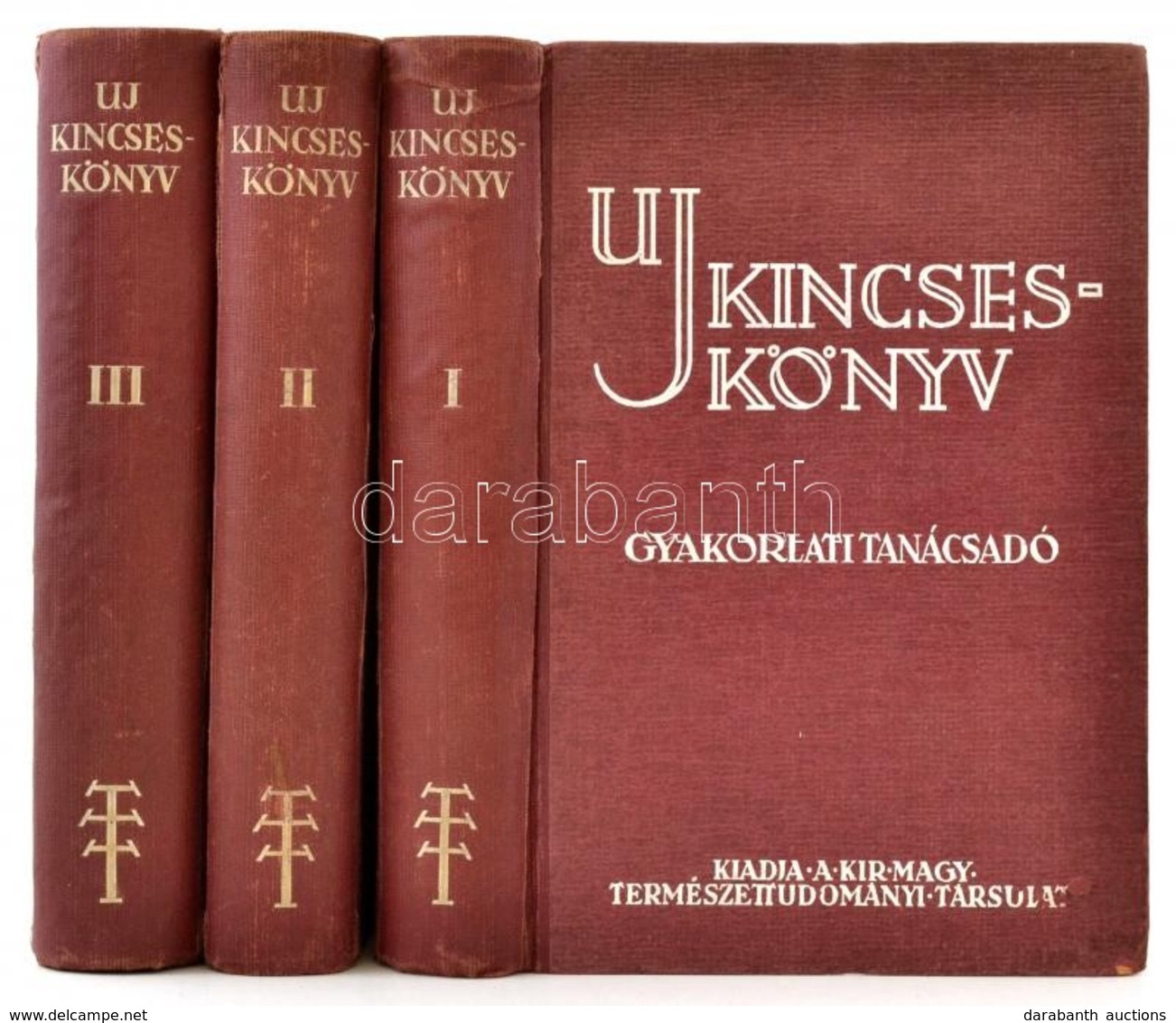 Új Kincseskönyv. Gyakorlati Tanácsadó. Szerk.: Aujeszky László - Gombocz Endre. 1-3. Köt. Bp., 1940-1941, Királyi Magyar - Ohne Zuordnung