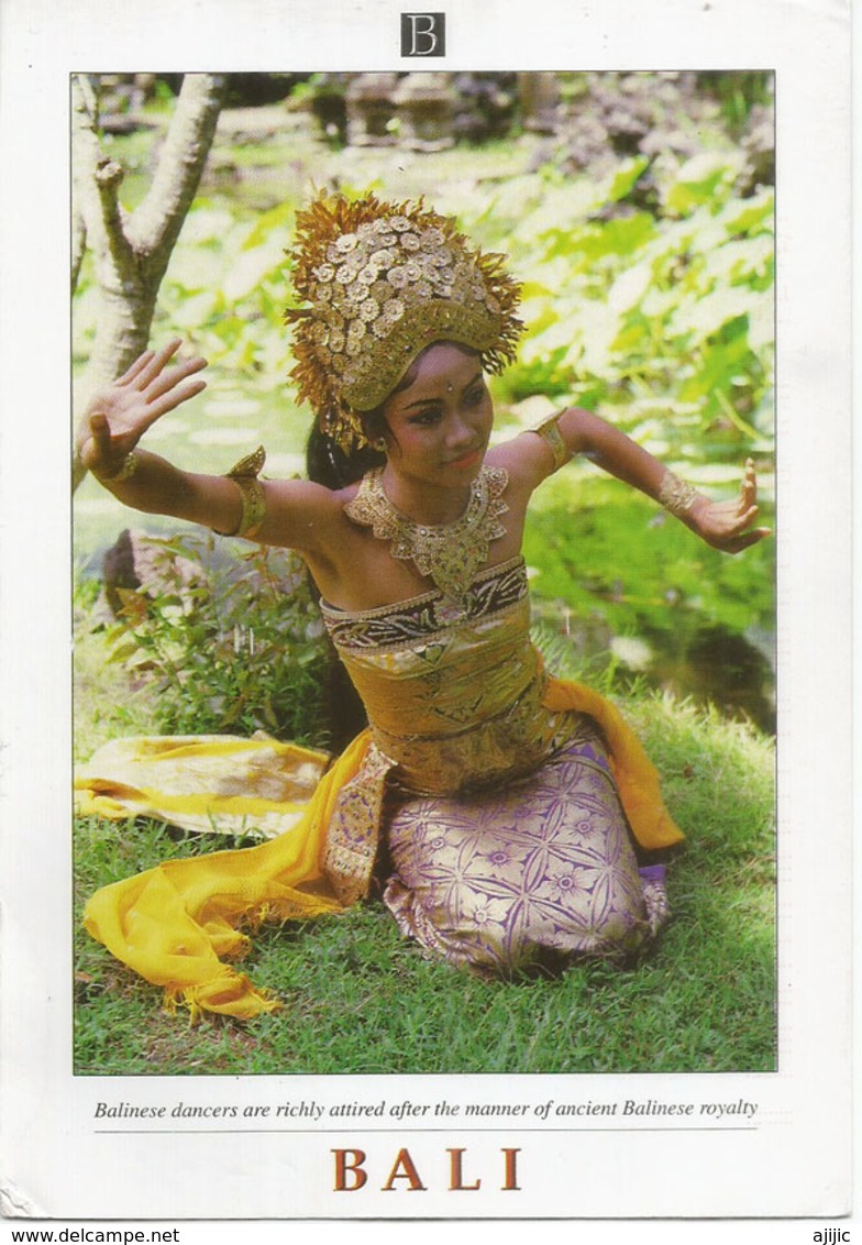 Balinese Dancer,from BALI,with Very Nice Miniature Sheet (PhilaNippon) As Postage, Sent To Andorra,with Arrival Postmark - Asien