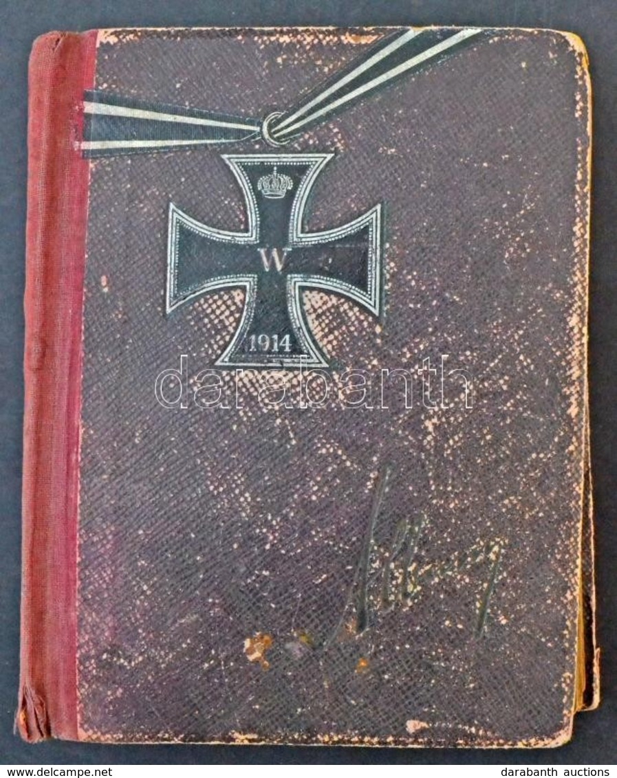 ** * 24 Db Német Katonai Lap, Nagyrészt Fotólapok Kis Albumban / 24 German Military Cards In Album - Unclassified