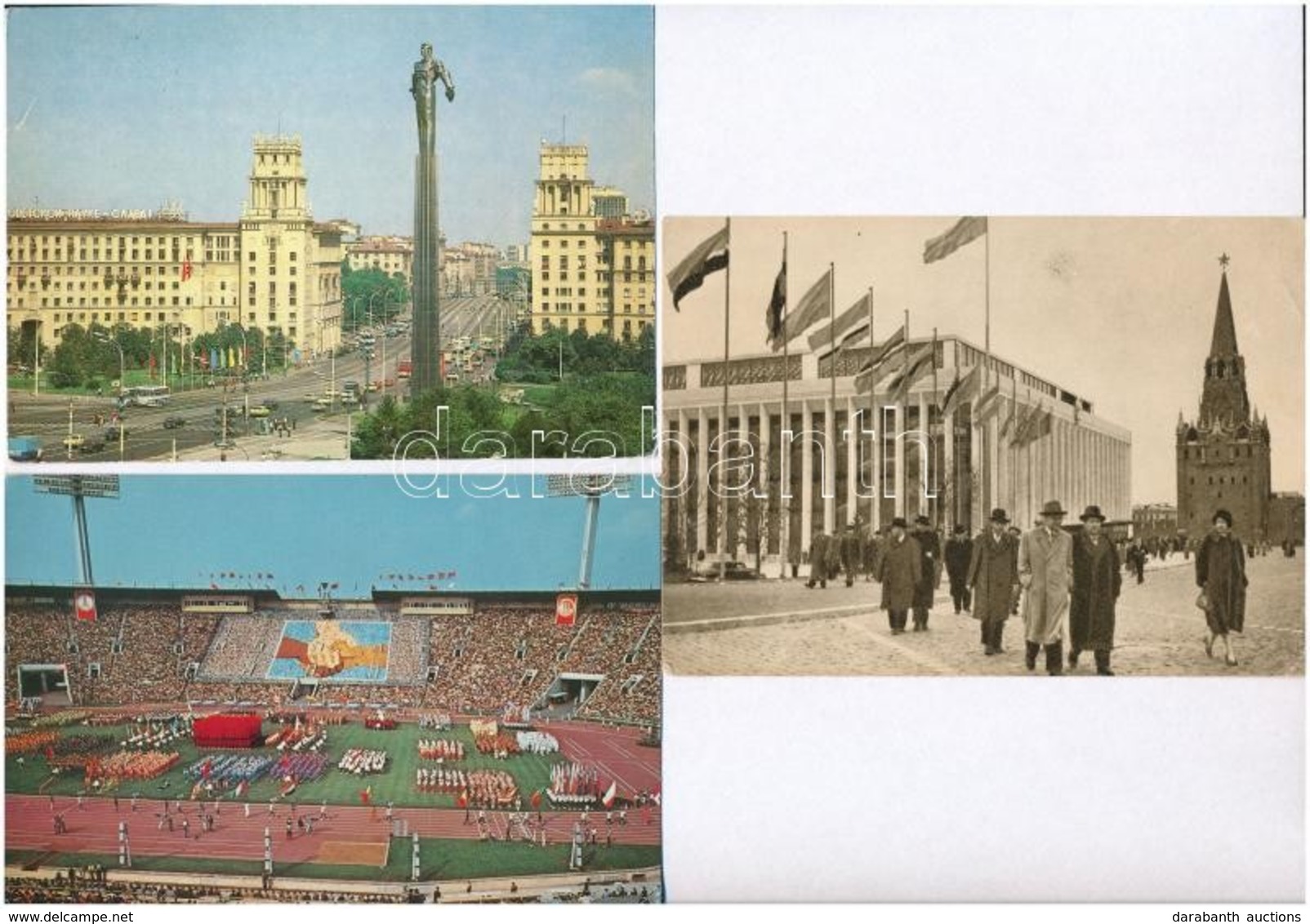 ** * 40 Db MODERN Szovjet Városképes Lap / 40 Modern Soviet Town-view Postcards - Zonder Classificatie