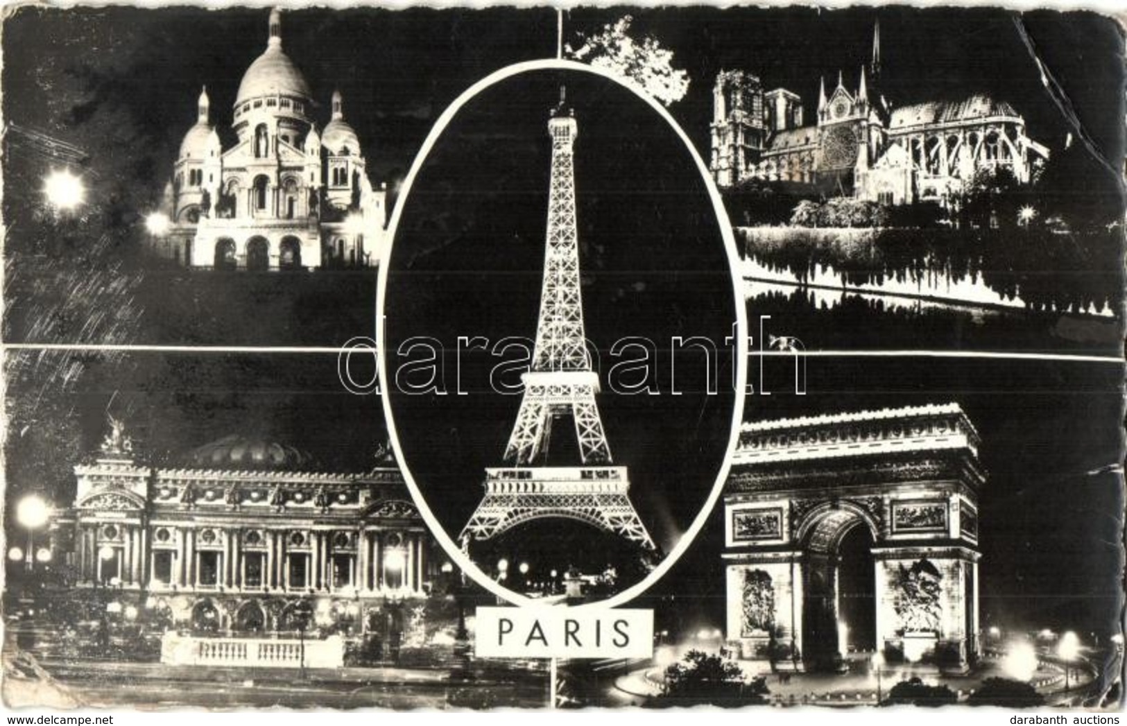 40 Db MODERN Francia Városképes Lap / 40 Modern French Townv-view Postcards - Unclassified