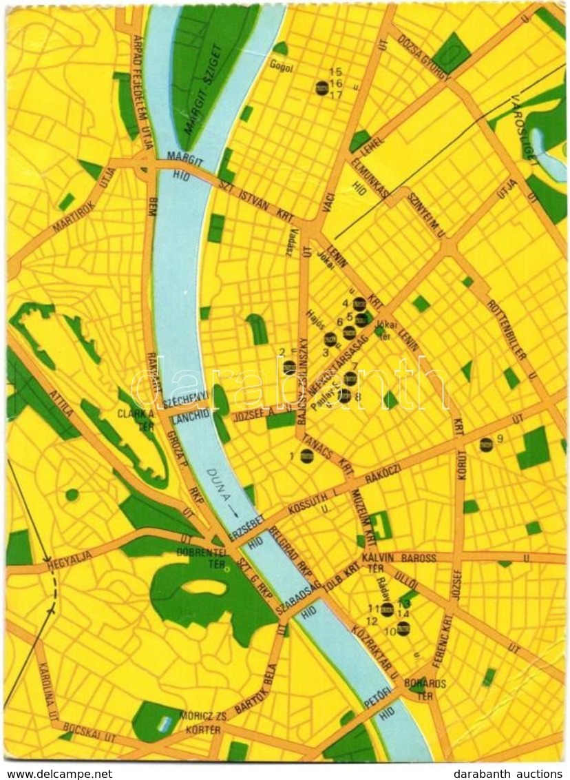 ** * 20 Db Modern Térkép Motívumlap / 20 Modern Map Motive Cards - Non Classificati