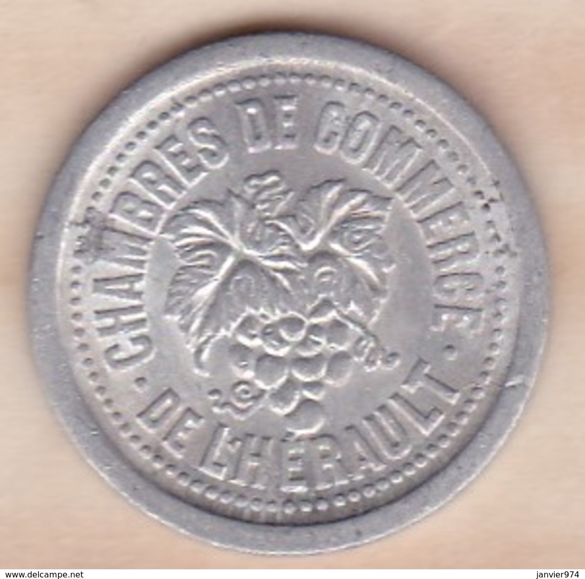 34. Hérault .Chambres De Commerce De L’Hérault .10 Centimes 1921 - 1924 - Monétaires / De Nécessité