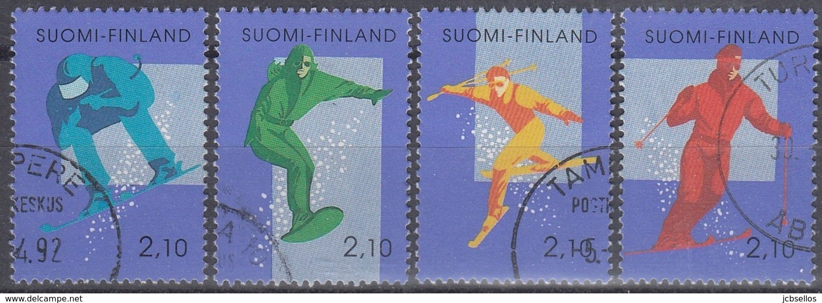 FINLANDIA 1991 Nº 1118/21 USADO - Usados