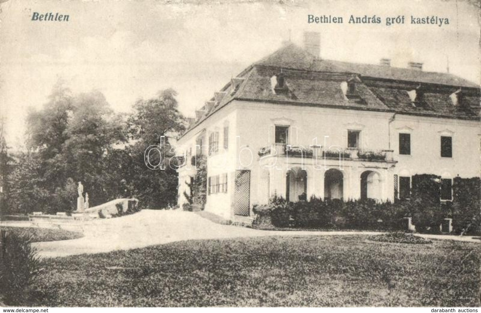 ** T2/T3 Bethlen, Beclean; Bethlen András Gróf Kastélya. Kiadja Kajári István / Castle (EK) - Unclassified