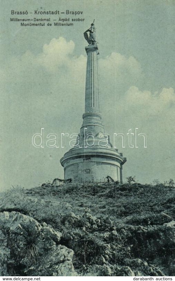 T2 Brassó, Kronstadt, Brasov; Árpád Szobor / Millenium Monument - Non Classificati