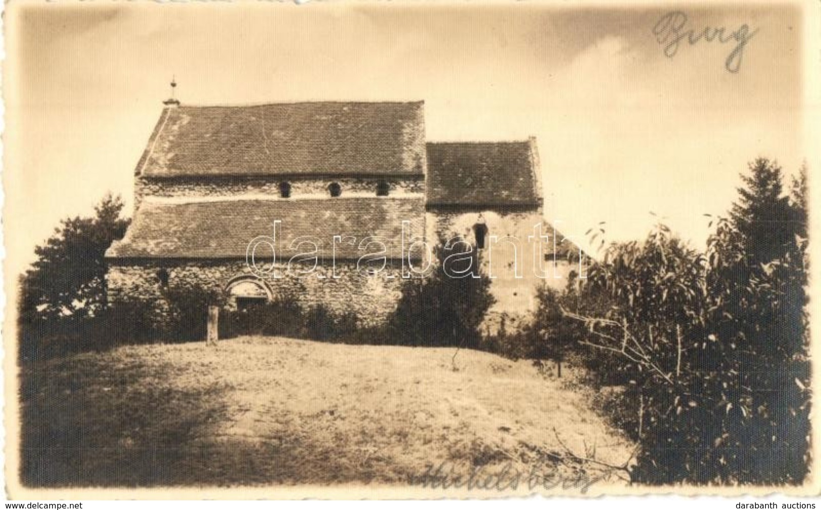 * T2 1938 Kisdisznód, Michelsberg, Cisnadioara; Cetatea Bisericei / Kirchenburg / Szent Mihály Vártemplom. E. Fischer Fe - Unclassified