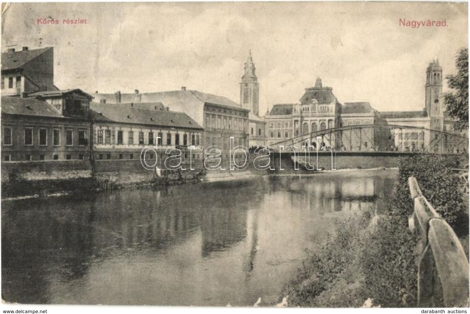 * Nagyvárad, Oradea; - 3 Db Régi Képeslap / 3 Pre-1945 Postcards - Unclassified
