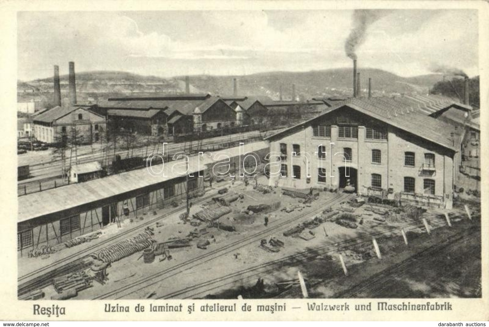 ** T1/T2 Resica, Resita; Hengermű és Gépgyár / Uzina De Laminat Si Atelierul De Masini / Walzwerk / Rolling Mill And Mac - Unclassified