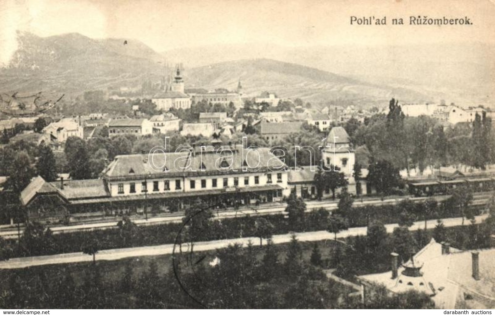 ** T3 Rózsahegy, Ruzomberok; Vasútállomás / Railway Station (fa) - Non Classificati